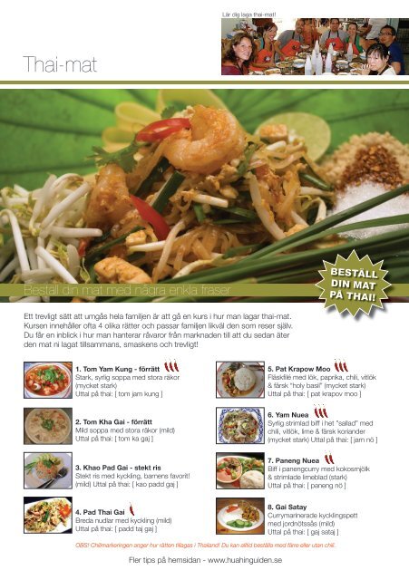 Reseguide Thailand - Gratis Guider