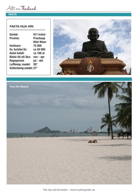 Reseguide Thailand - Gratis Guider