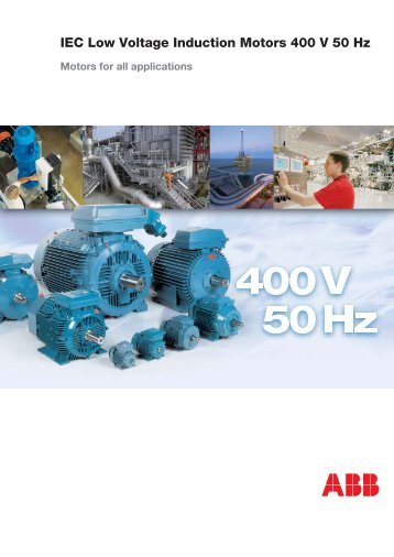 IEC Low Voltage Induction Motors 400 V 50 Hz