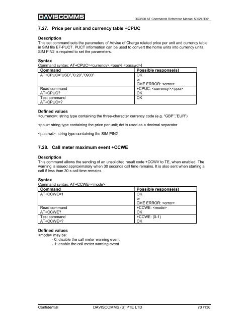 DC3500 AT Commands Manual 500242R01 ... - Cooking Hacks