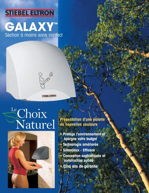 Galaxy SÃ©choir a Mains sans Contact - Stiebel Eltron