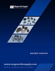 wagner punches - Wagner Die Supply