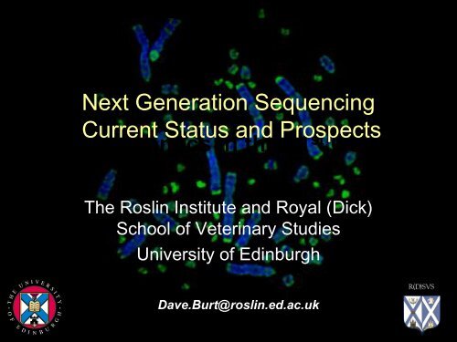 Burt, Dave - The Roslin Institute - University of Edinburgh