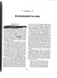 ExpERIMENTALISM - Margaret Noble