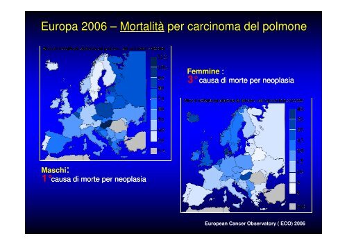 (Microsoft PowerPoint - CANCRO DEL POLMONE 1 LEZIONE 2010 ...