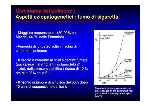 (Microsoft PowerPoint - CANCRO DEL POLMONE 1 LEZIONE 2010 ...