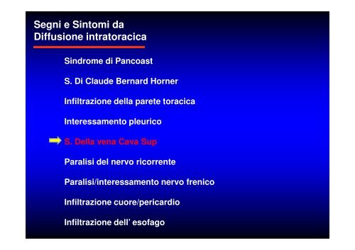 (Microsoft PowerPoint - CANCRO DEL POLMONE 1 LEZIONE 2010 ...