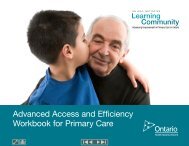 Advanced Access and Efficiency Workbook for Primary Care (English)