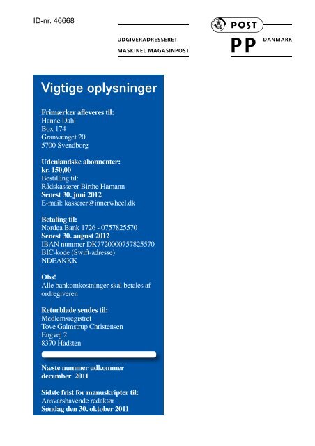 IW Nyt nr. 126 - Inner Wheel Denmark
