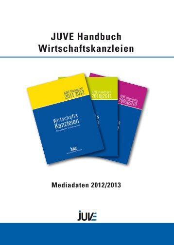 JUVE Handbuch Wirtschaftskanzleien