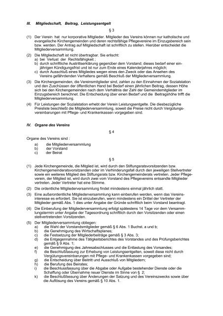 Satzung als PDF-Datei - Kirchliche Sozialstation Unterer Neckar