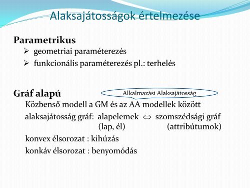 Parametrikus Modell