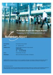 Rotterdam Airport the Hague Airport Toegang tot het landingsterrein ...