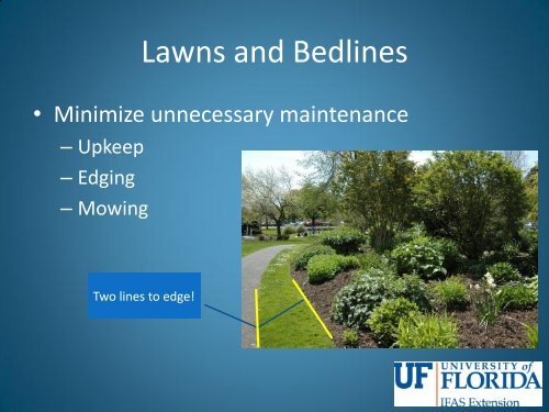 Designing for Florida-Friendly Landscape Maintenance Erin Alvarez