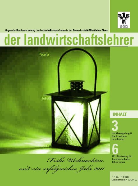 der landwirtschaftslehrer - landwirtschaftslehrer.com