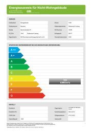 Energieausweis für Nicht-Wohngebäude
