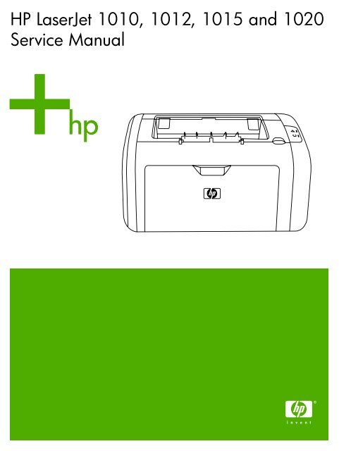 HP LaserJet 1010/1012/1015/1020 Service Manual - ENWW