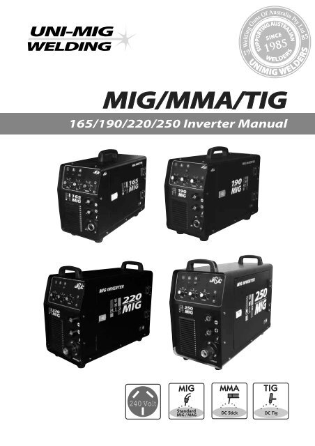 mig 165 190 220 250 inverter manual.pdf - BJH