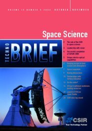 Space Science - CSIR