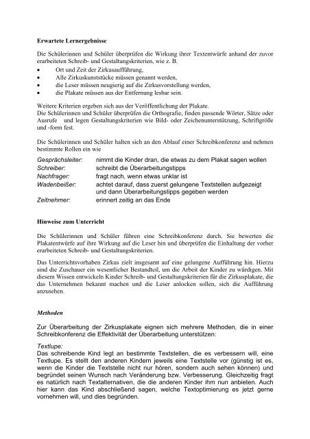 Lernaufgaben Deutsch - Standardsicherung NRW