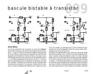 bascule bistable Ã  transistor