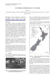 Low Enthalpy Geothermal Research â New Zealand - GNS Science