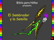 El Sembrador y la Semilla - Bible for Children