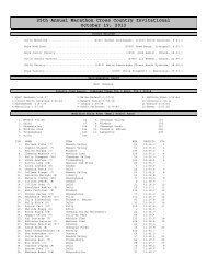 Complete Results in PDF format - Tully Runners