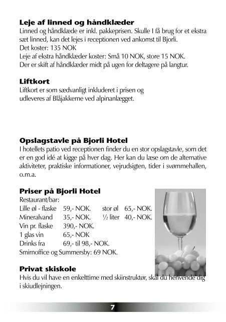Program - Foreningen Vinterlege For UdviklingshÃ¦mmede