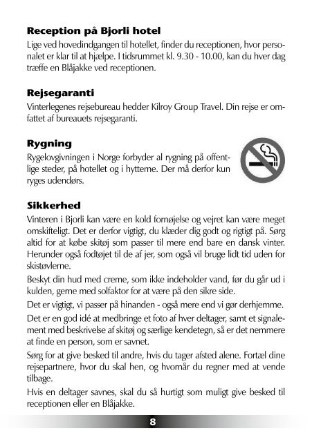 Program - Foreningen Vinterlege For UdviklingshÃ¦mmede