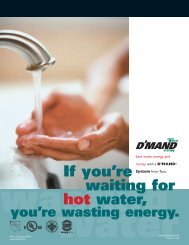 If you're waiting for hot water, - PEX Universe