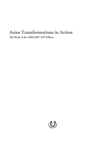 Asian Transformations in Action - Api-fellowships.org