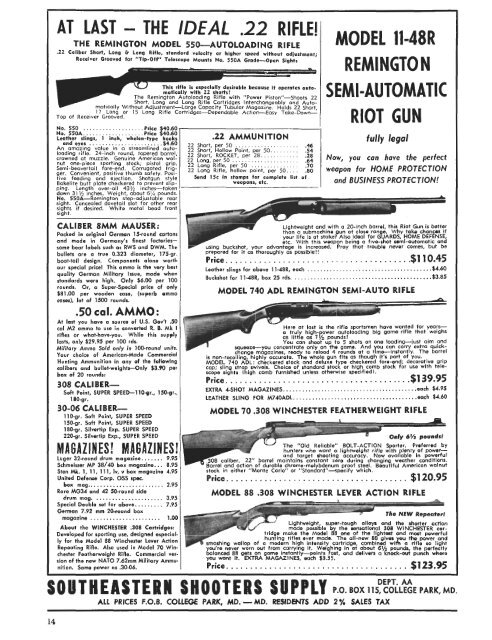 GUNS Magazine December 1955 - Jeffersonian's Home Page