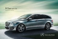 R-Class Price List April 2013.pdf - Mercedes-Benz