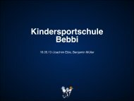 Kindersportschule Bebbi - FC Basel