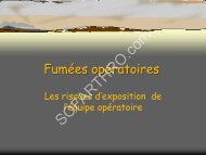 Fumées chirurgicales