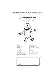 Das Magnetometer - mehr-davon