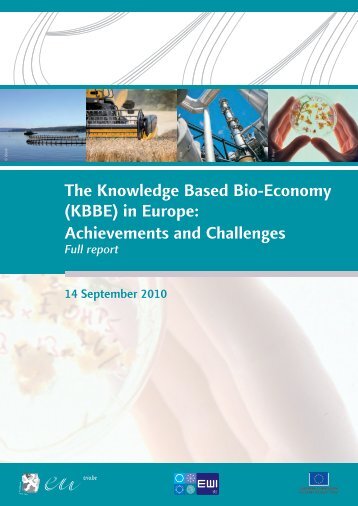 (KBBE) in Europe: Achievements and Challenges - Bio-Economy
