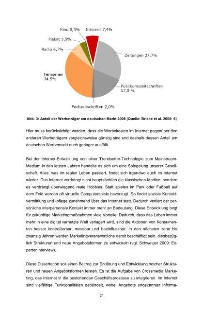 Suchmaschinen als Brücke zwischen Offline - OPUS-Datenbank ...