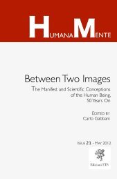 Between Two Images - Humana.Mente