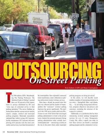 Outsourcing On-Street Parking - International Parking Institute