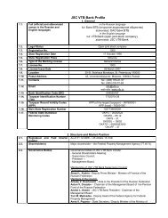 JSC VTB Bank Profile