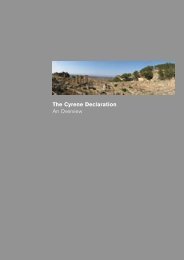 The Cyrene Declaration An Overview - Dezeen