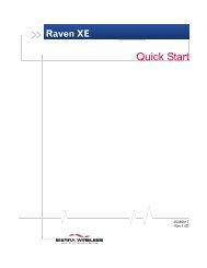 Raven XE quick start guide in PDF file format
