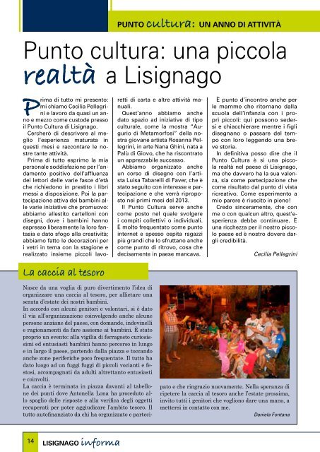 DICEMBRE 2012 - Comune di Lisignago