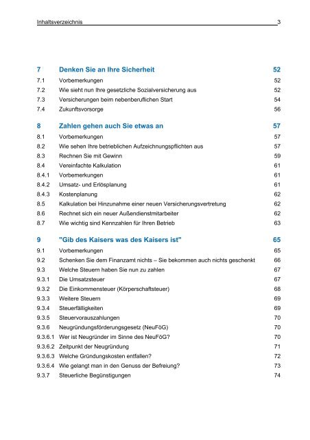 Mit Erfolg selbstständig - Nürnberger Versicherung AG