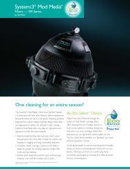 Sta-Rite System:3 Modular Cartridge Filter Brochure - Pool Center