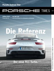 Der neue 911 Turbo. - Porsche