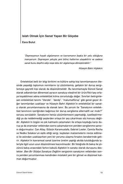 notlar 24 (pdf) - Bilim ve Sanat VakfÄ±