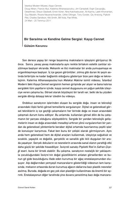 notlar 24 (pdf) - Bilim ve Sanat VakfÄ±